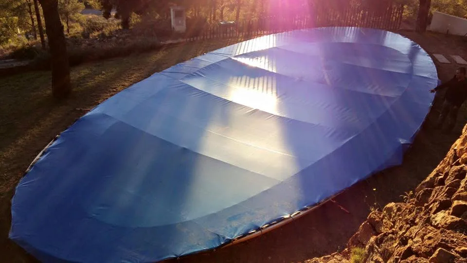 Lona para piscinas: cubrepiscinas