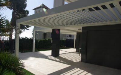 Pérgolas Bioclimáticas en terraza en Benicàssim (Castellón)