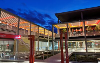 28 Pérgolas bioclimáticas Ciudad Financiera Banco Santander (Madrid)